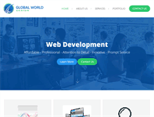 Tablet Screenshot of globalworlddesign.com